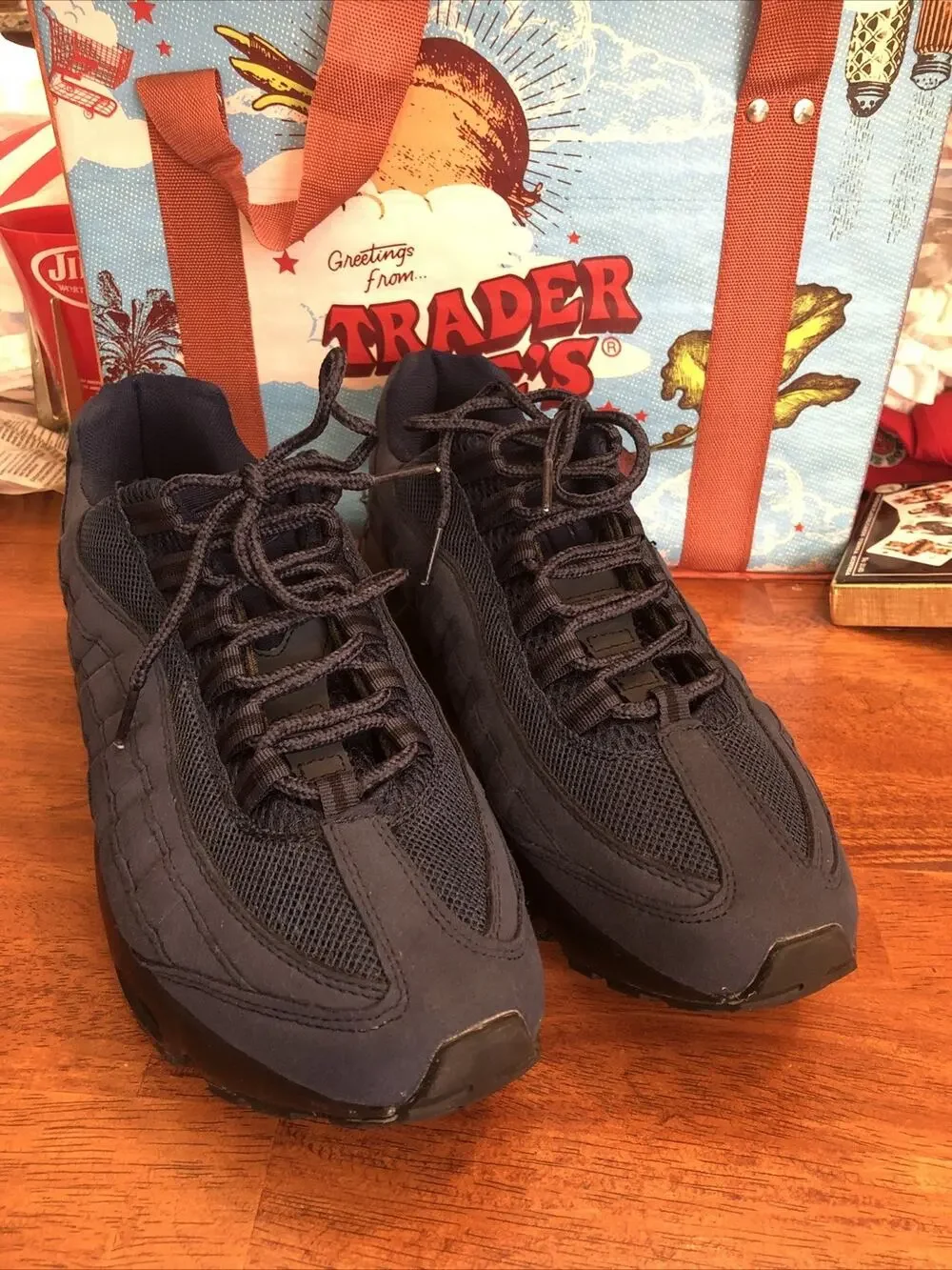 Nike Air Max 95 OG Running Shoes Blue Mens 12 104220-440 Athletic Sneakers